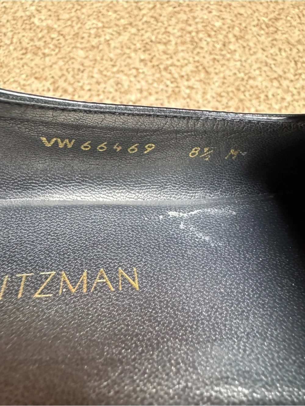 Stuart Weitzman Black Patent Tassel Loafers for Men